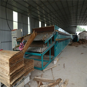 杨木、松木、桉木单板滚筒式干燥机